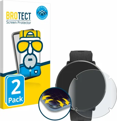 Produktbild von 2x BROTECT Fullscreen Schutzfolie für Polar Ignite 3 Titanium Displayschutz Folie Fullcover Matt Entspiegelungsfolie