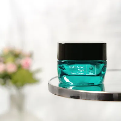 Obrázek produktu pro OLIVE SPA Víceúčelový noční pleťový krém se spirulinou a olivovým olejem 50 ml
