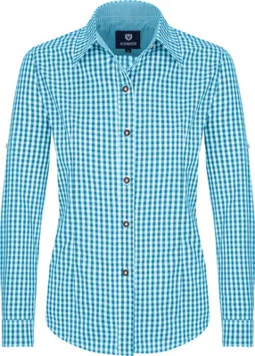 Produktbild von Trachtenbluse Jessi (türkis) 34