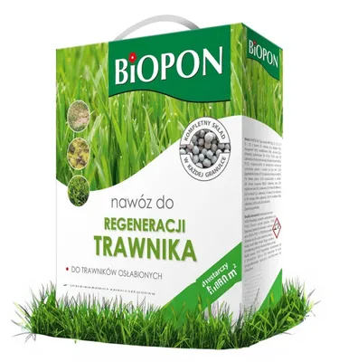 Obrázek produktu pro BIOPON Hnojivo pro regeneraci trávníku 3 kg