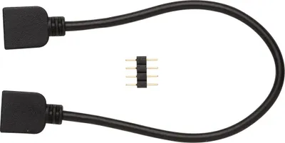 Image de Connecteur flexible Rgb Fixled, 10 cm, noir