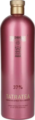 Produktbild von Likier Tatratea Hibiscus & Red Tea 0,7L | Likör