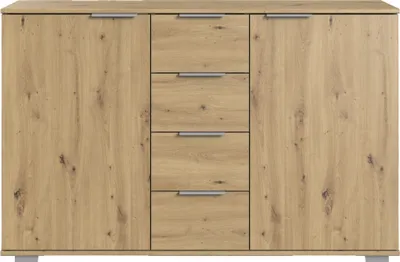 Image de Kombikommode >Easy Plus< (BxHxT: 130x83x41 cm) in Artisan-Eiche