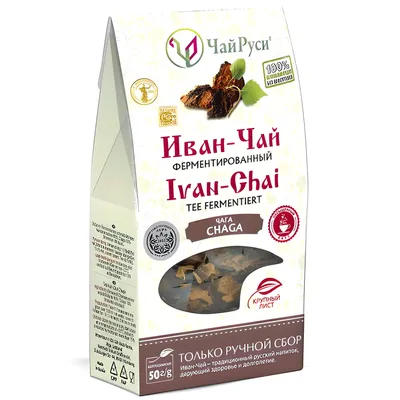Produktbild von Tee Ivan Chai mit Chaga fermentiert lose 50g