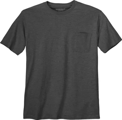Produktbild von XXL T-Shirt Brusttasche anthrazit melange Redfield