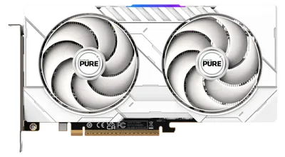 Productafbeelding van RX 9060 XT 16GB Sapphire PureRaedeon OC GDDR6, wit
