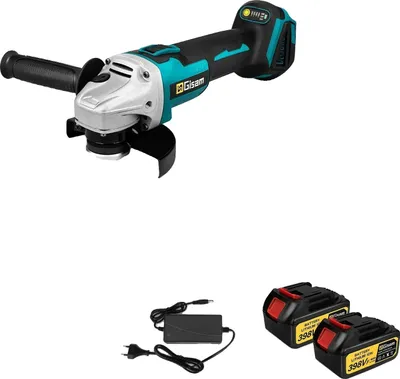 Obrázek produktu pro Úhlová bruska, bezkartáčový motor, průměr kotouče 125 mm, 2 akumulátory