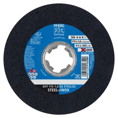 Zdjęcie produktu dla PFERD 61340423, 11,5 cm, 1,6 mm, 13300 RPM, 25 szt.