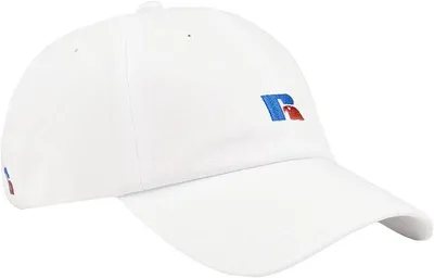 Produktbild von Russell Athletic Cap weiß – Baseball Cap Snapback Uni Streetwear