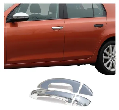 Image de Couverture de poignée de porte pour VW Golf 2008-2012 en Acier Inoxydable, Image générée par une IA