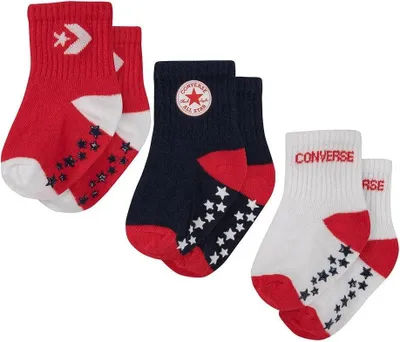 Produktbild von Converse Kids Star Gripper Socken Mehrfarbig EU 16-18 Mehrfarbig EU 16-18
