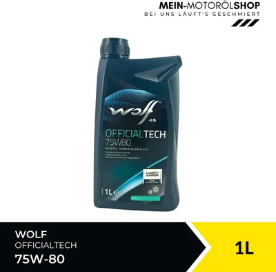 Produktbild von Wolf OfficialTech 75W-80 Getriebeöl 1 Liter (8338953)