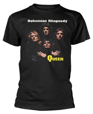 Immagine prodotto di Queen - Maglietta "II" da uomo/donna unisex PH4970 (M) (Nero)
