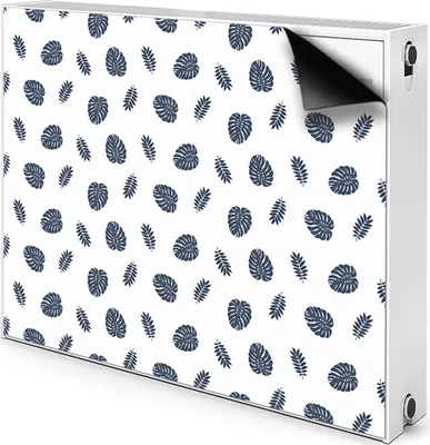 Produktbild von Magnet Verkleidung Abdeckung Heizkörperabdeckung Heizkörperabdeckung 90x60 cm  - Blätter, tropisch
