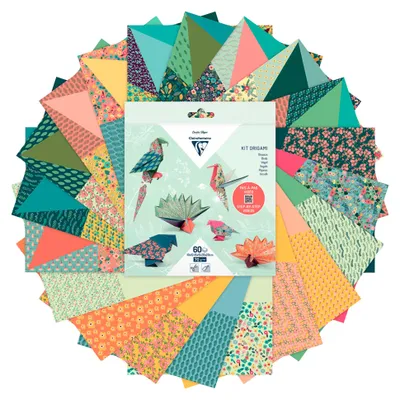 Produktbild von Set ORIGAMI 60Bl 10/15/20 70g Vögel