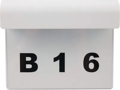 LED-Außenleuchte 8,5 W warmweiß Aluminium Acryl modern 230 V