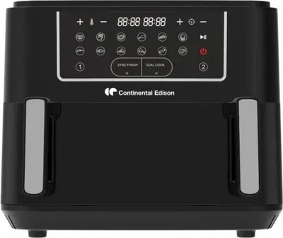 Obrázok produktu pre Elektrická fritéza bez oleja - CONTINENTAL EDISON - CEFR2400TB - 2600 W - 10,5 l - čierna