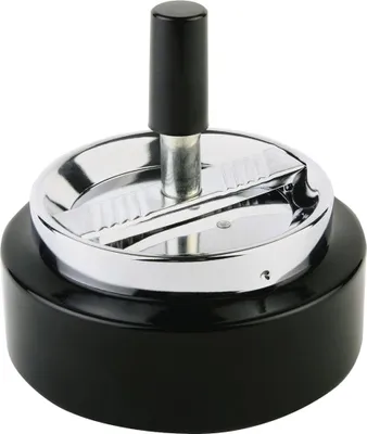 Obrázek produktu pro APS-Germany 00056, Kulatý, Černá, Nerezová ocel, Kov, 105 mm, 105 mm, 110 mm