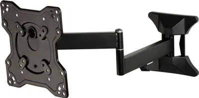 Produktbild von Vollständig verstellbarer TV-Ständer für Bildschirme bis zu 109 cm / 43 Zoll, Schwarz
