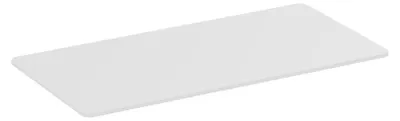 Image de Plateau de bureau bords arrondis 150x75cm, blanc
