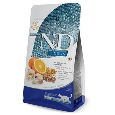 Produktbild von Farmina Pet Food N&D Ocean feline, Adult, Felchen, 5 kg