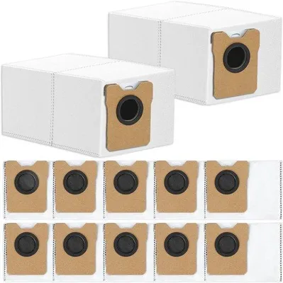 Produktbild von 12 Stoffbeutel für Eufy Omni C20 Staubsauger, Ersatzbeutel, großes Fassungsvermögen