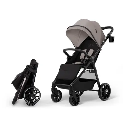 Obrázok produktu pre Kinderkraft GRANDE 2 športový kočík do 22 kg s veľkými odpruženými kolesami béžová