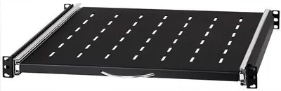 Produktbild von Server Fachboden 19 Zoll 1HE 450 mm RACK Standard Schwarz Stalflex