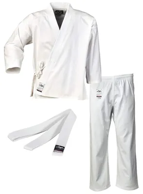 Produktbild von Ju-Sports Karateanzug 'To Start' - Weiß - mit Gürtel - 180 cm