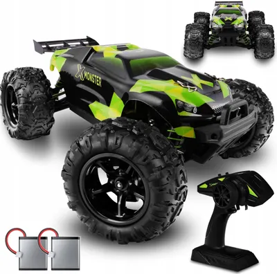 Produktbild von Dálkově ovládané RC auto X-Monster Truck 45 km/h, 1:18, 2 baterie, pohon všech kol, dojezd 100 m