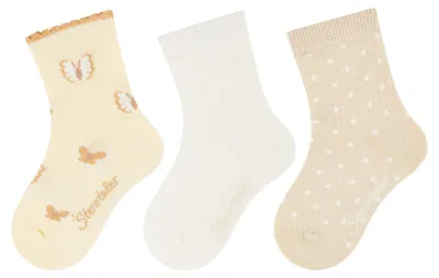 Produktbild von Sterntaler Socken 3er-Pack Schmetterling