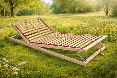Produktbild von Lattenrost Kopf- Fußteil verstellbar Lattenrahmen 90x200 #4227