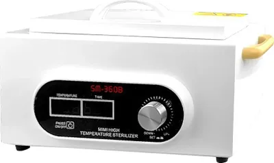Produktbild von Schönheitswerkzeug-Sterilisator, 200°C Hochtemperaturdesinfektion, Digitaler Timer, 220V