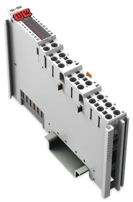 Produktbild von WAGO 750-1504 16-Kanal-Digitalausgang,DC 24 V,0,5A, lichtgrau
