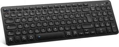 Produktbild von OMOTON KB508 Bluetooth Tastatur - Leise, Ergonomisch, QWERTZ