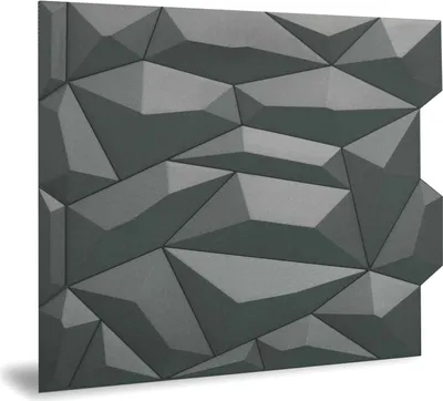 Produktbild von Profhome 3D 705390 Glacier Smoked Gray Einrichtungspaneel abstraktes Muster grau 2 m2
