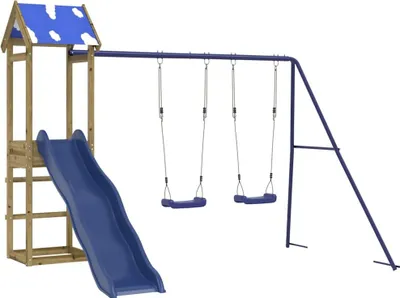 Produktbild von vidaXL Spielturm Imprägniertes Kiefernholz