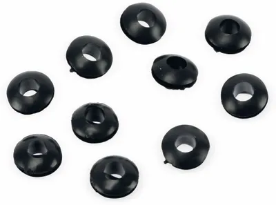 Produktbild von Durchführungstülle, Gummi, 5/11 mm, schwarz, 10 St.