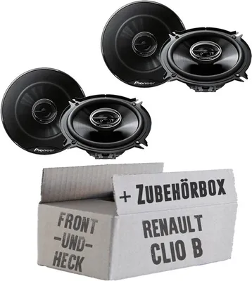 Produktbild von Lautsprecher - Pioneer Komplettset für vorne & hinten für Renault Clio 2 - justSOUND