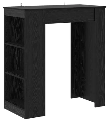 Produktbild von vidaXL Bartisch 95 x 47 x 103,5 cm Holzwerkstoff Schwarze Eiche