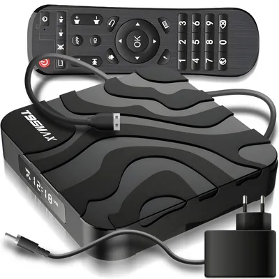 Obrázek produktu pro Android TV Box Multimediální centrum Game Box Dekoder Streaming Netflix Disney+ YouTube 1080P HDR Chromecast WiFi HD FHD 4/32 GB Retoo
