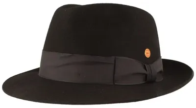 Productafbeelding van Mayser Bogart City wol, met ribbonband, blauw, maat 58