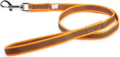 Produktbild von Julius K-9 Gummierter Leine Mit Griff 20 Mm Orange 120 cm Orange 120 cm