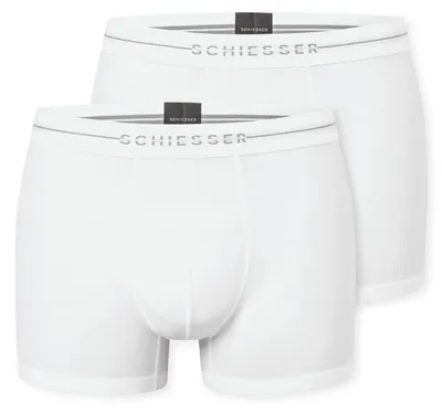 Produktbild von Schiesser 183341 Baumwolle Flex Pants 4er Pack white 8