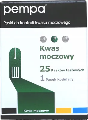 Zdjęcie produktu dla Pempa Paski do Kwasu Moczowego