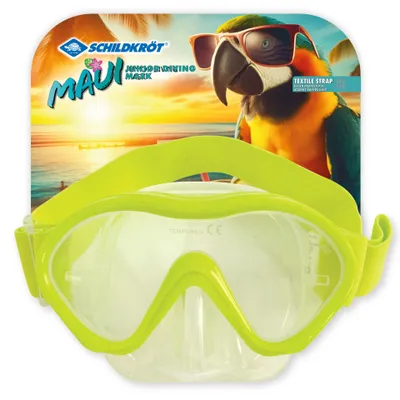 Productafbeelding van SCHILDKRÖT 940044 SCHILDKRÖT Junior duikmasker "MAUI", geel