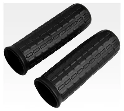 Produktbild von 2 Stück Schubkarrengriffe mit 30 mm Innendurchmesser, rutschfest, 122 mm, weicher Gummigriff, Ersatz