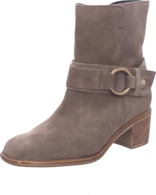 Produktbild von Gabor Damen Leder Stiefelette braun Gr. 43, Schafthöhe 19 cm, Absatz 4,5 cm, Reißverschluss