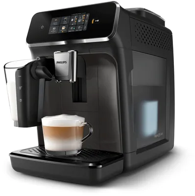 Produktbild von Philips Series 2300 EP2334/10 Kaffeevollautomat, Espressomaschine, 1,8 l, Kaffeebohnen, Eingebautes Mahlwerk, 1500 W, Grau
