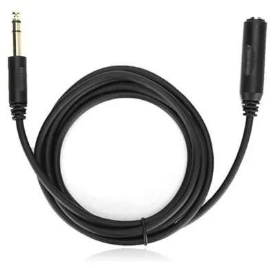 Zdjęcie produktu dla Kabel audio jack 6 35 mm przedłużacz stereo ofc do gitary synthesizera